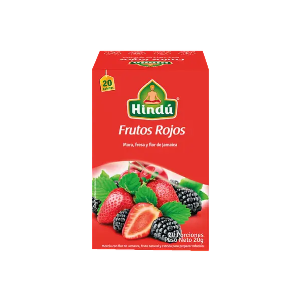 Té Infusión Frutos Rojos Hindu