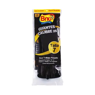 Guantes Latex T-7 Calibre25