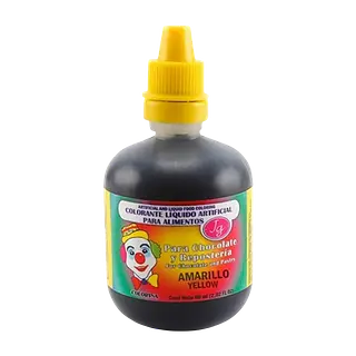 Color Líquido Amarillo Súper Gotero