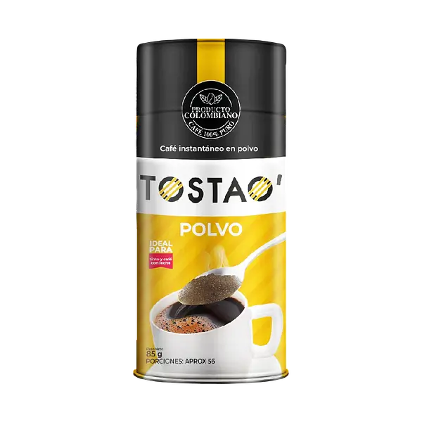 Café Soluble Instantaneo Tostao