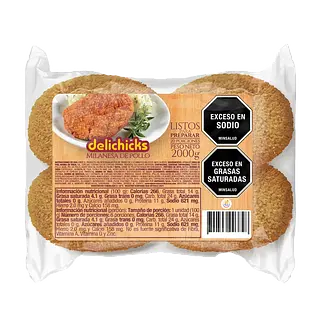 Milanesa De Pollo Delichicks 