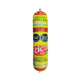 Salchichon Cervecero Rica