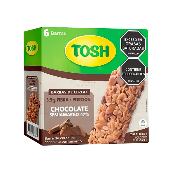Barra De Chocolate Tosh
