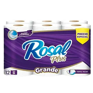Papel Higiénico Grande 2en1 Rosal