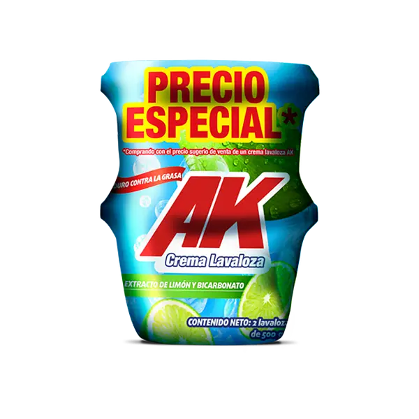 Lava Loza En Crema Limón Ak