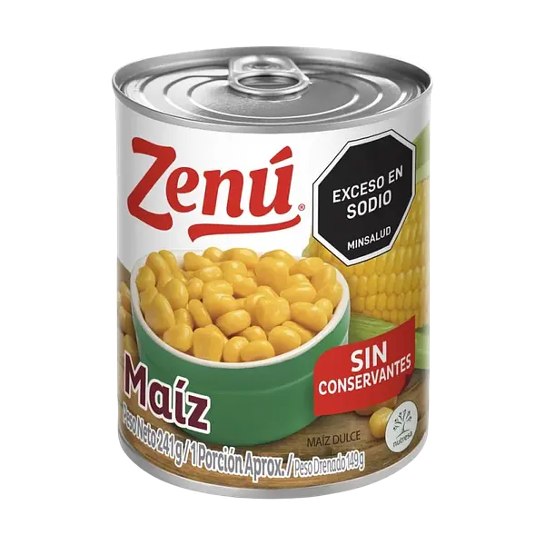 Maíz Tierno Lata Zenú