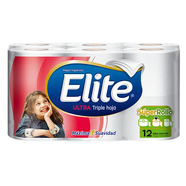 Papel Higiénico Ultra Triple Hoja Elite
