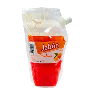 Jabón Líquido Mandarina Doypack Fortex