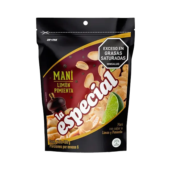 Maní Limón Pimienta La Especial