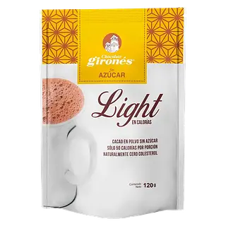 Chocolate Polvo Light Clásico Sin Azucar Gironés