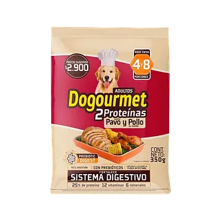 Alimento Perro De Pavo/Pollo Adulto Dogourmet