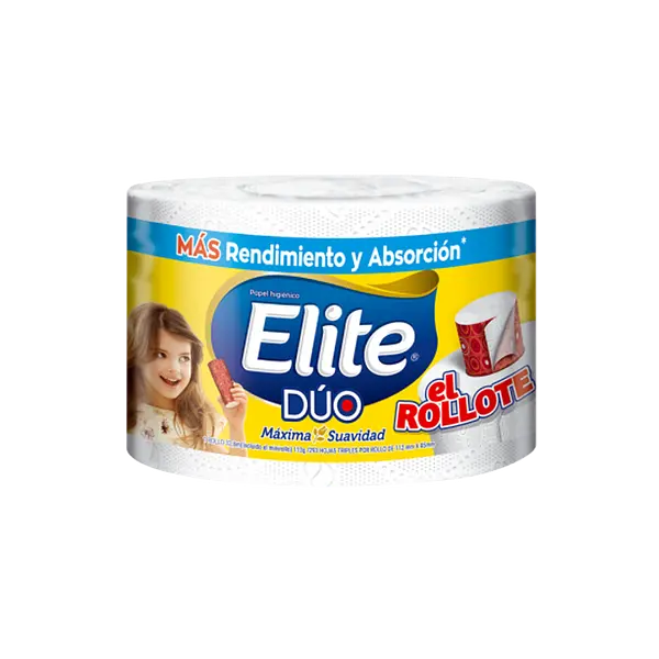 Papel Higiénico Dúo Rollote Elite