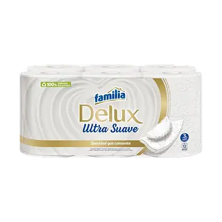 Papel Higiénico Suave Delux Familia