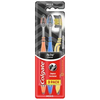 Cepillo Charcol ZigZag Colgate 