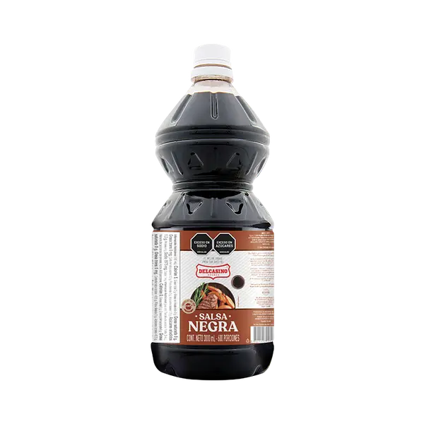 Salsa Negra Galón Delcasino