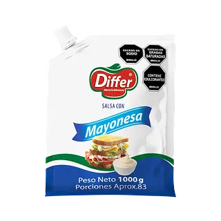 Mayonesa Bolsa Differ