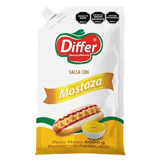 Salsa Mostaza Galón Differ
