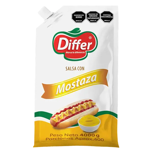 Salsa Mostaza Galón Differ