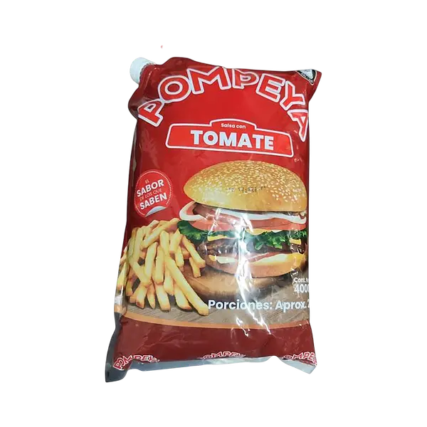 Salsa De Tomate Galón Bolsa Pompeya