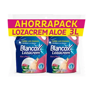 Jabón Líquido Aloe & Rosas Lozacrem