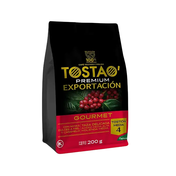 Café Gourmet Rojo Tostao