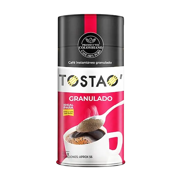 Café Granulado Instantaneo Tostao