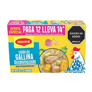 Caldo De Gallina Desmenuzado Maggi