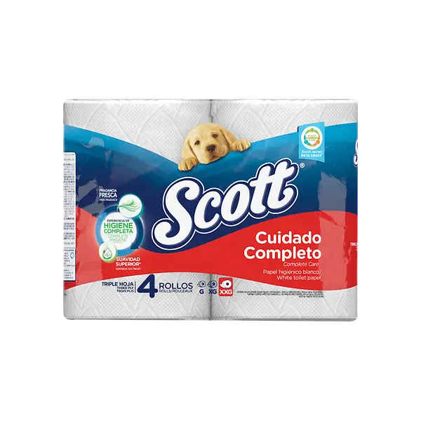 Papel Higiénico Rojo Xxg Scott