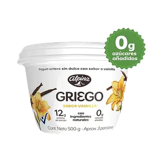 Yogurt Griego Vainilla Alpina