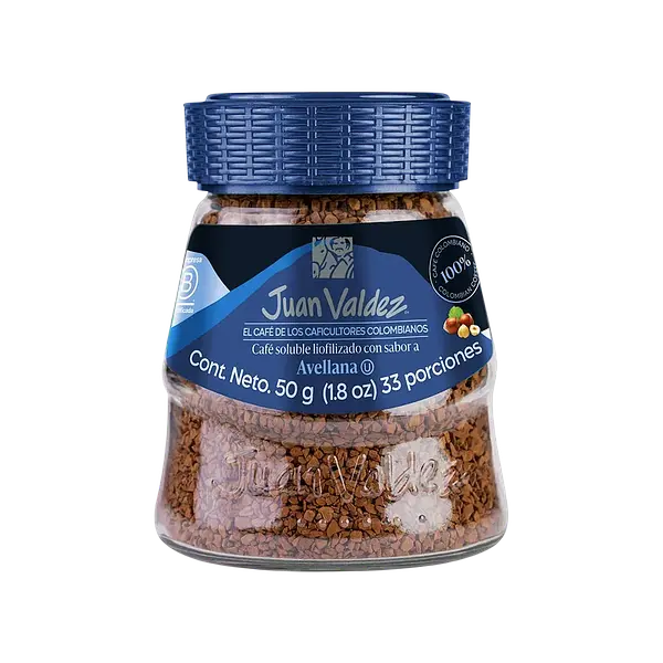 Café Granulado Avellana Juan Valdez