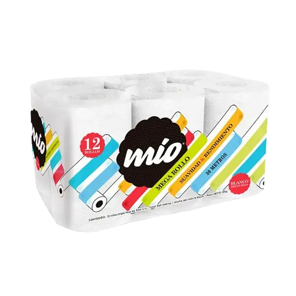 Papel Higiénico Triple Hoja Mío