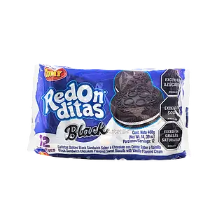 Galleta Black Redonditas
