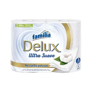 Papel Higiénico Suave Delux Familia