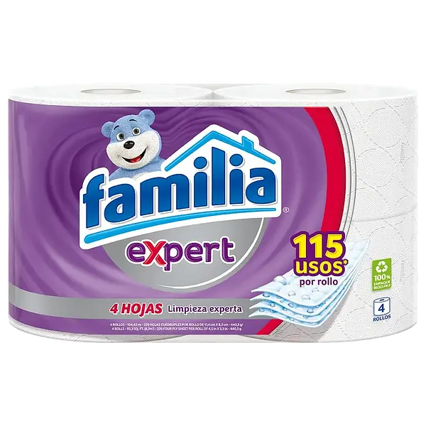 Papel Higiénico Expert Familia