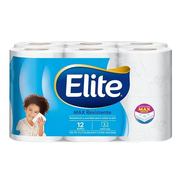 Papel Higiénico Max Doble Hoja Elite