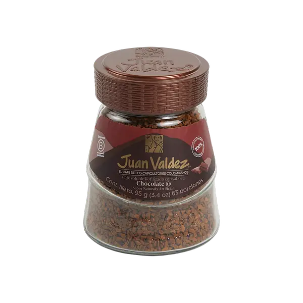 Café Chocolate Liofilizado Juan Valdez