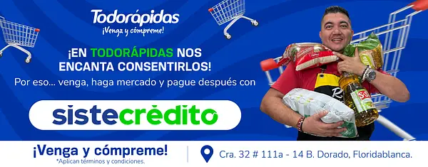 ¡COMPRE AQUÍ CON SISTECRÉDITO!