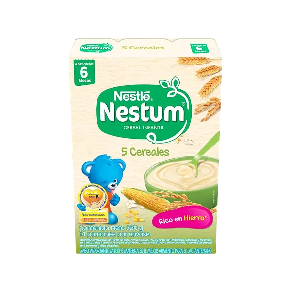 Cereal 5 Cereales Nestum