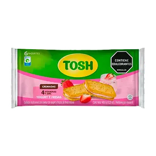 Galleta Yogurt Fresa Tosh