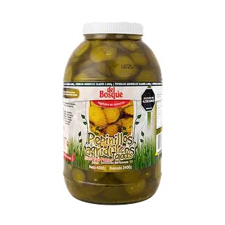 Pepinillos Rodajas Del Bosque Galón