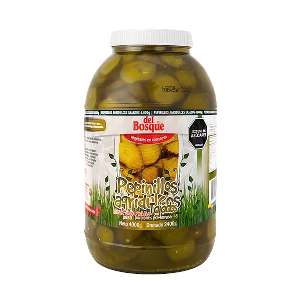 Pepinillos Rodajas Del Bosque Galón