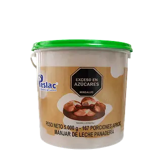 Manjar De Leche Tipo Panadería Peslac (Verde)