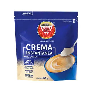 Crema Instantanea En Polvo Águila Roja Bolsa