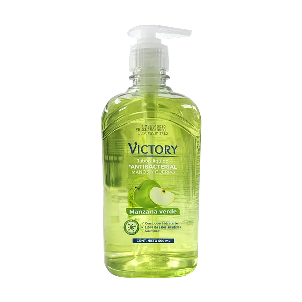 Jabón Líquido Manos Y Cuerpo Manzana Victory