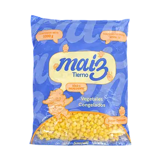 Maíz Tierno Congelado Azul