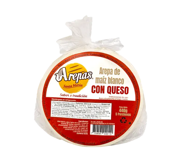 Arepa De Queso Santa María