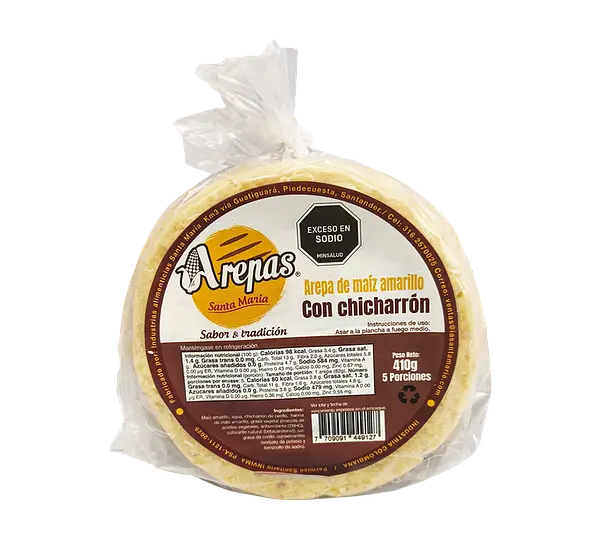 Arepa Chicharrón Santa María