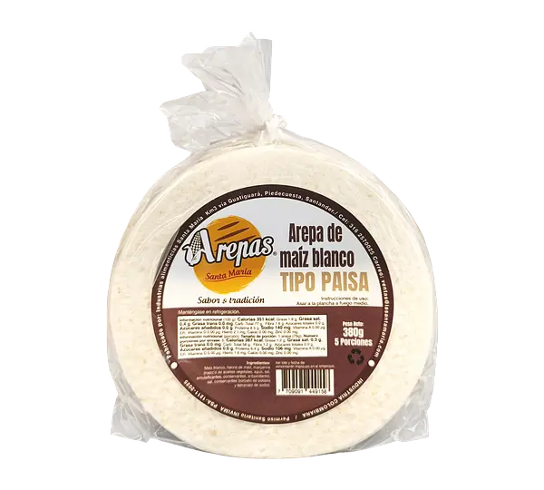 Arepa Paisa Santa María