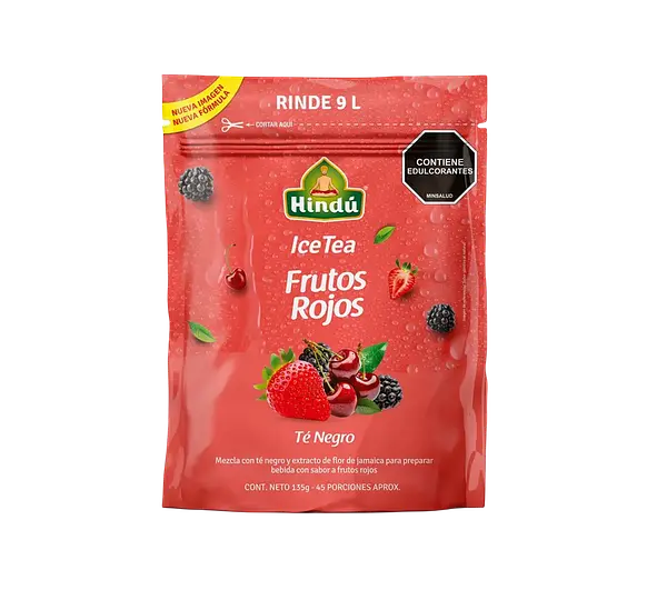Té Ice Tea Light Frutos Rojos Hindu