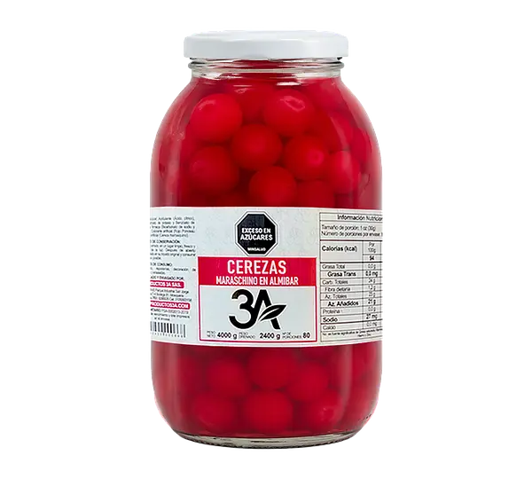 Cerezas Enteras Galón 3a